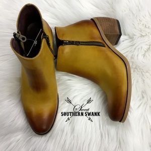 L&B Mustard Booties